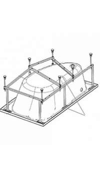 Монтажный комплект к ванне ROCA Welna