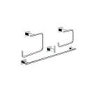 Набор аксессуаров GROHE Essentials Cube 40778001 4 предмета