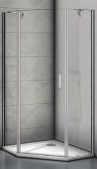 Душевое ограждение GOOD DOOR Mokka PNT-100-C-WE 100x100x185