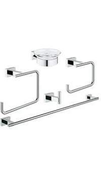 Набор аксессуаров GROHE Essentials Cube 40758001 5 предметов