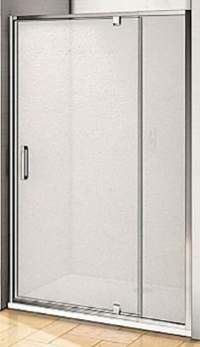 Дверь в нишу GOOD DOOR Orion WTW-PD-90-G-CH 90x185 текстура grape