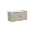 Тумба с раковиной SANCOS Snob R 100 R beige soft