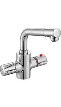 Смеситель для раковины ECA Thermostatic с донным клапаном 102108730EX