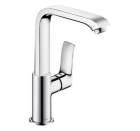 Смеситель для раковины HANSGROHE Metris с поворотным изливом 31187000