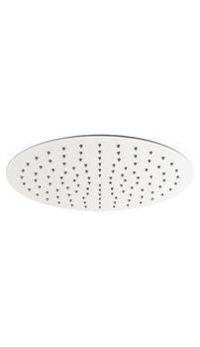 Верхний душ PLUMBERIA Shower SAT3178BO Ø30 белый матовый