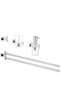 Набор аксессуаров GROHE Essentials Cube 40847001 4 предмета