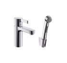 Смеситель для раковины HANSGROHE Metris S с гиг. душем и цепочкой 31160000